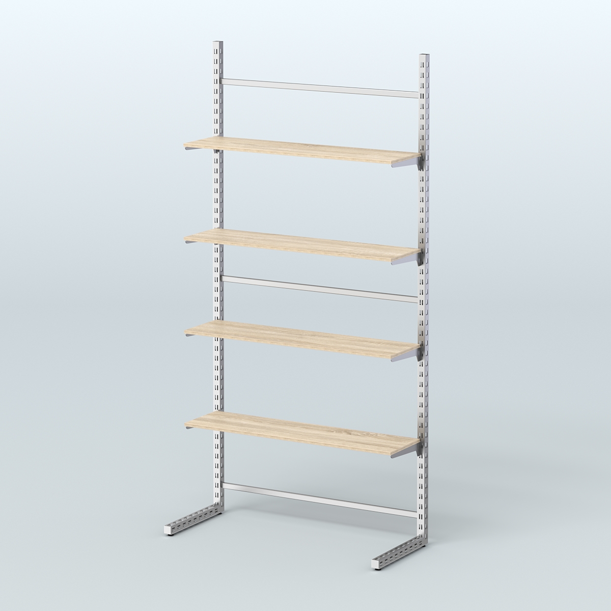 Система ЭЛЕГАНТ без ДСП №16 (1200 мм) Дуб Сонома