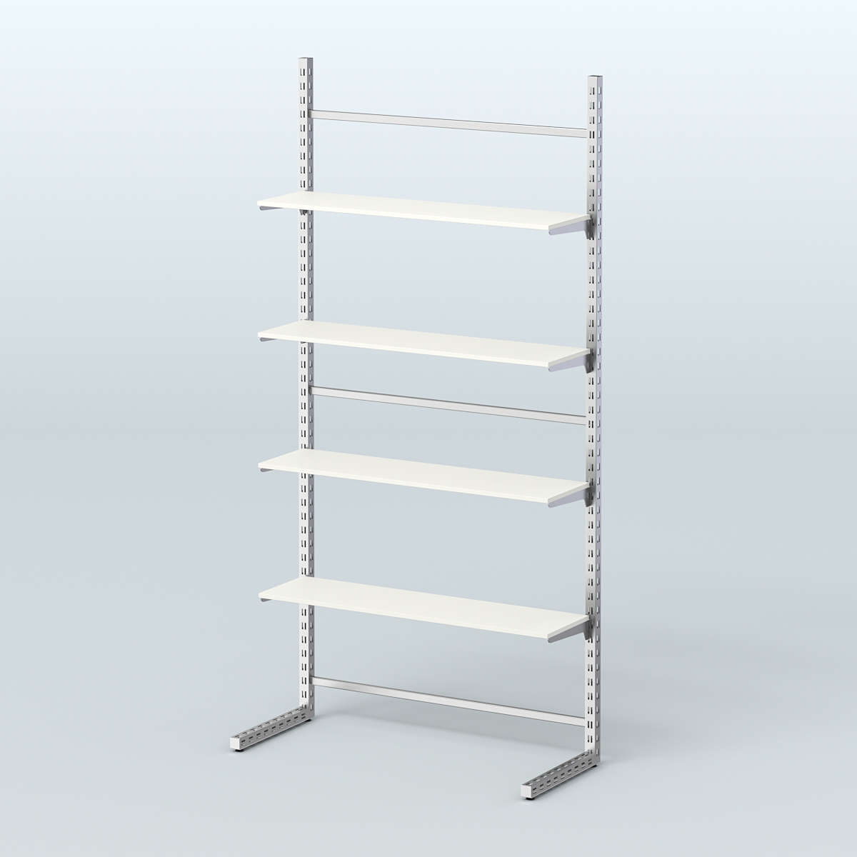 Система ЭЛЕГАНТ без ДСП №16 (1200 мм) Белый