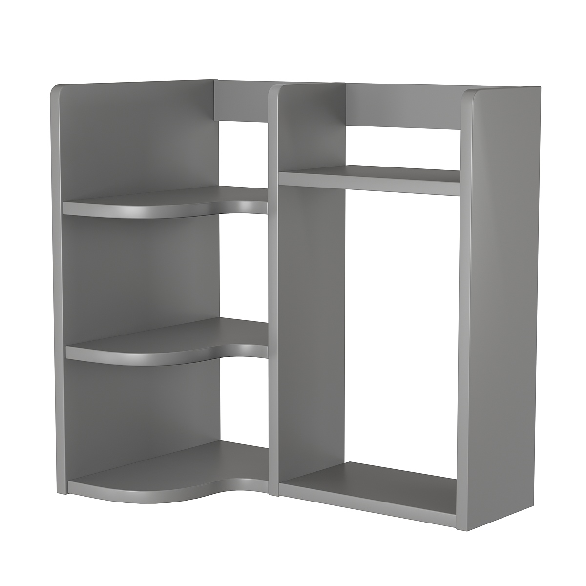 Полка настольная Вектор №27 Темно-Серый