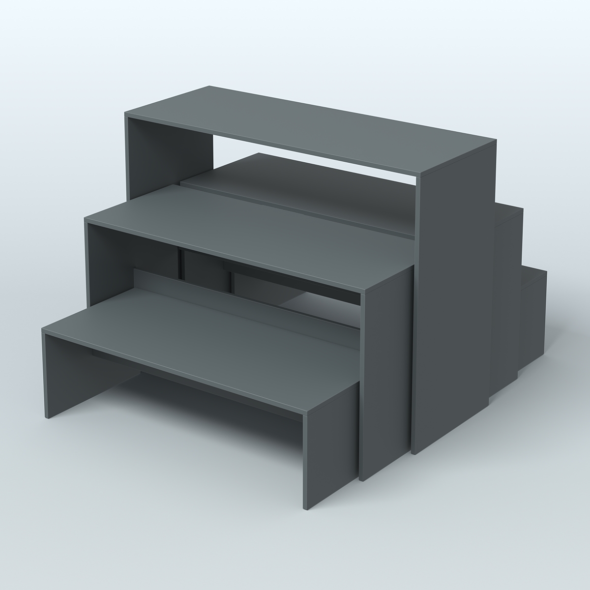 Подиум Матрешка №5 Темно-Серый