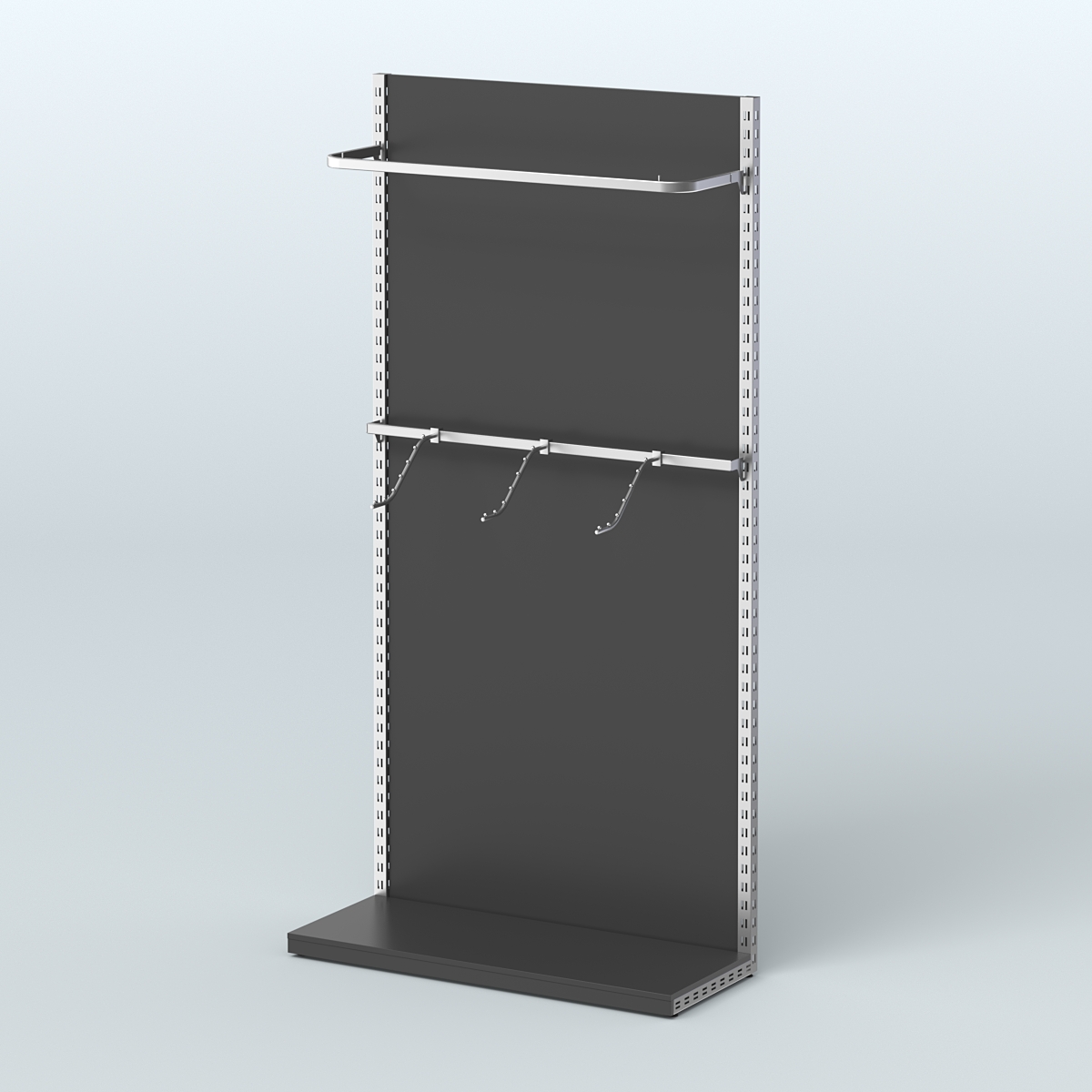 Система ЭЛЕГАНТ с ДСП №1 (1200 мм) Черный