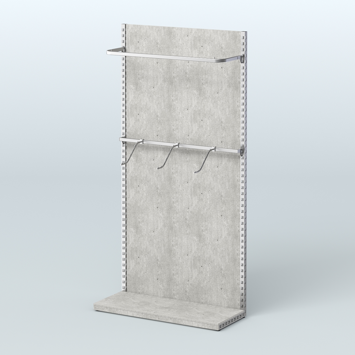 Система ЭЛЕГАНТ с ДСП №1 (1200 мм) Метрополитан Грей