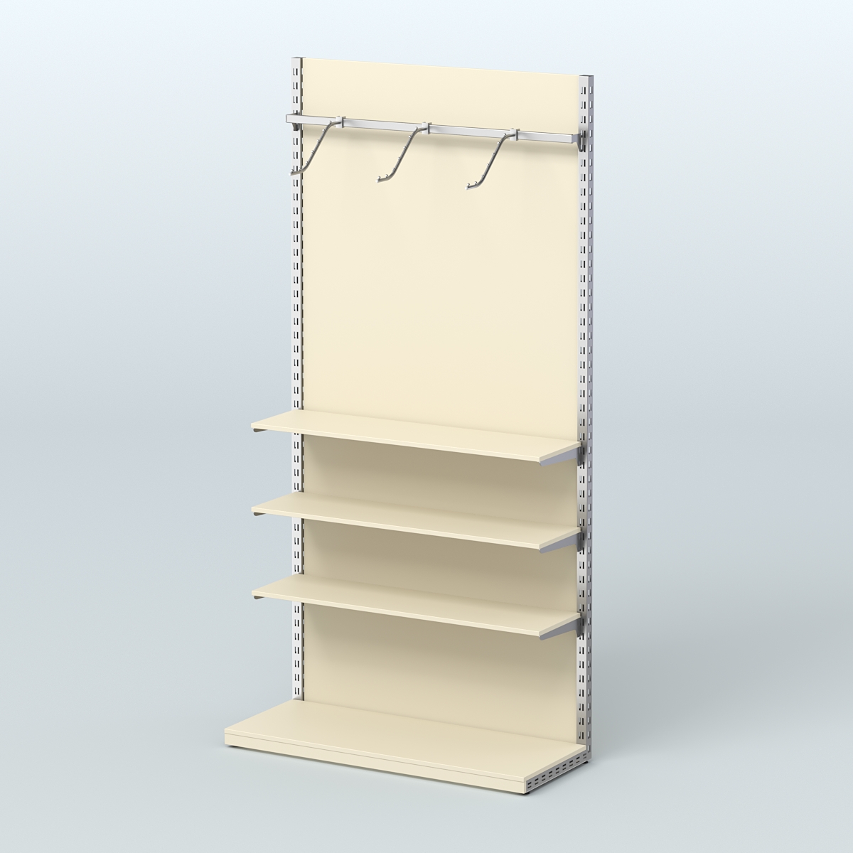 Система ЭЛЕГАНТ с ДСП №4 (1200 мм) Крем Вайс