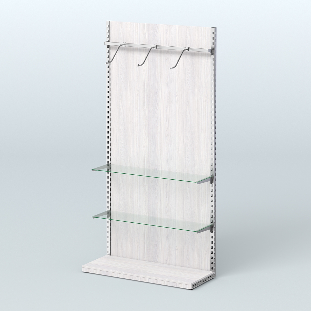 Система ЭЛЕГАНТ с ДСП №6 (1200 мм) Ясень Анкор светлый