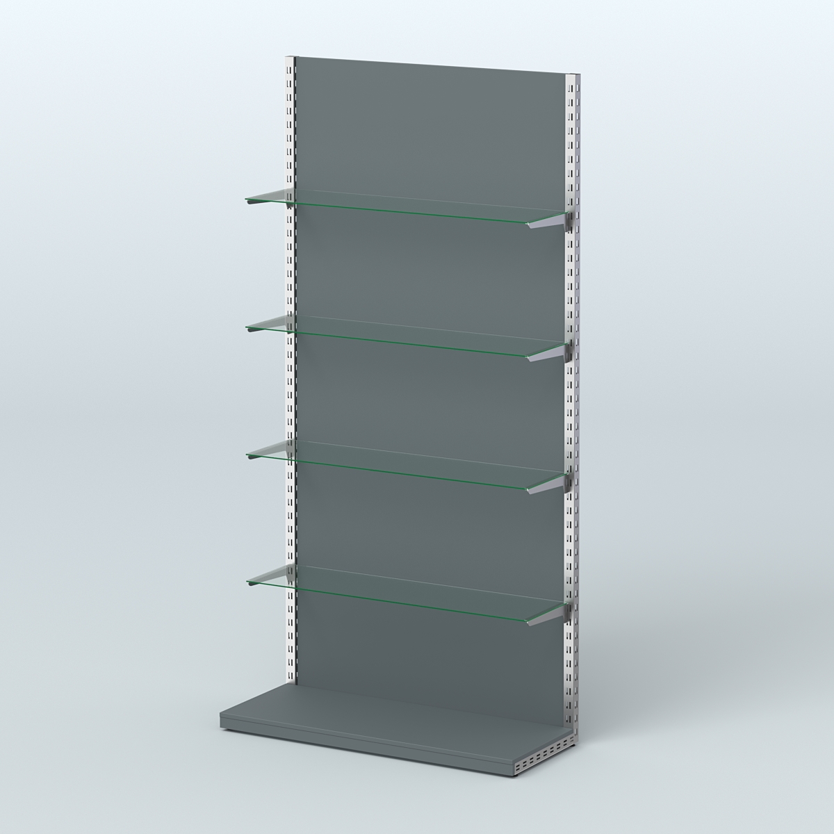 Система ЭЛЕГАНТ с ДСП №9 (1200 мм) Темно-Серый