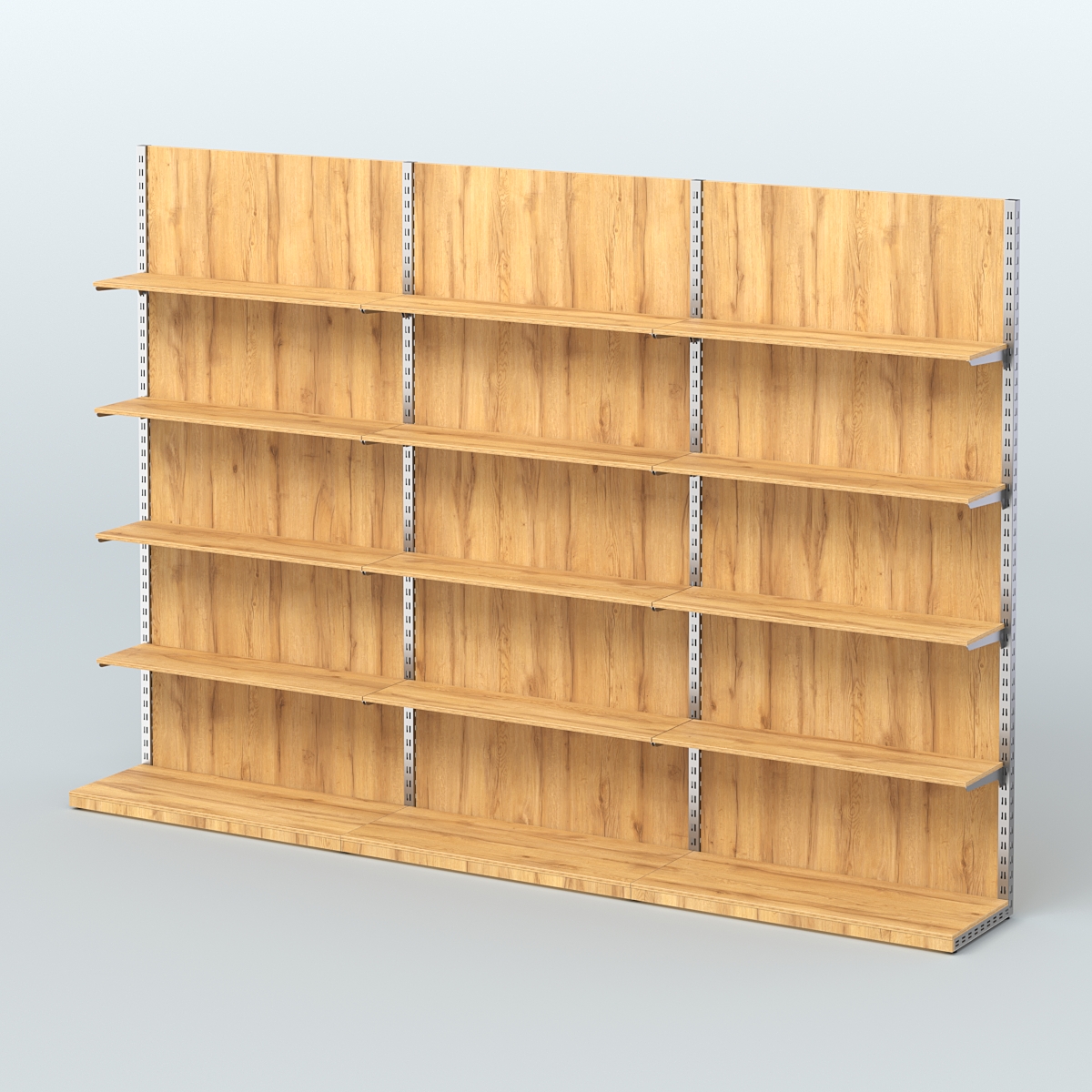 Система ЭЛЕГАНТ №7 пристенная с ДСП (3600 мм) Дуб Золотистый