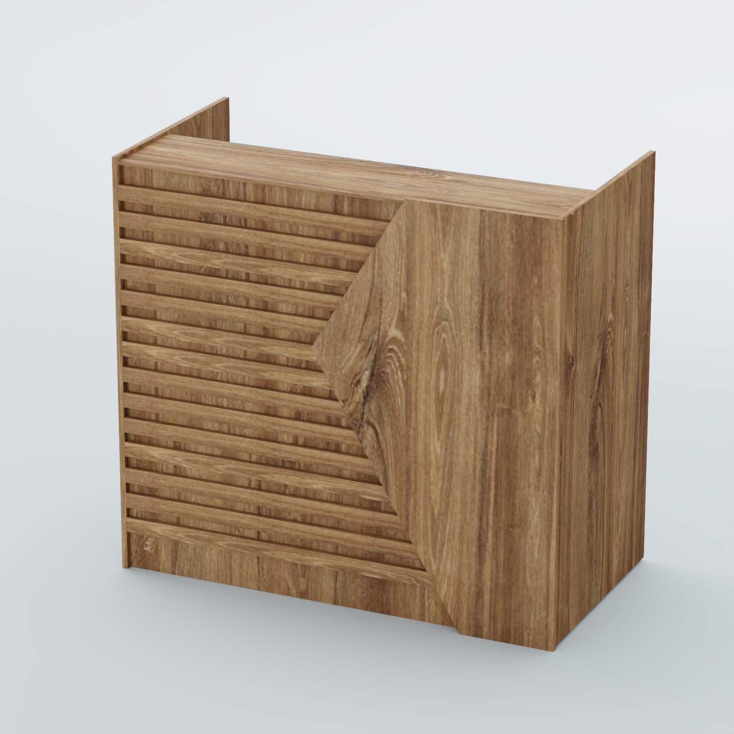 Ресепшен граунд №6Б Дуб Канзас коричневый