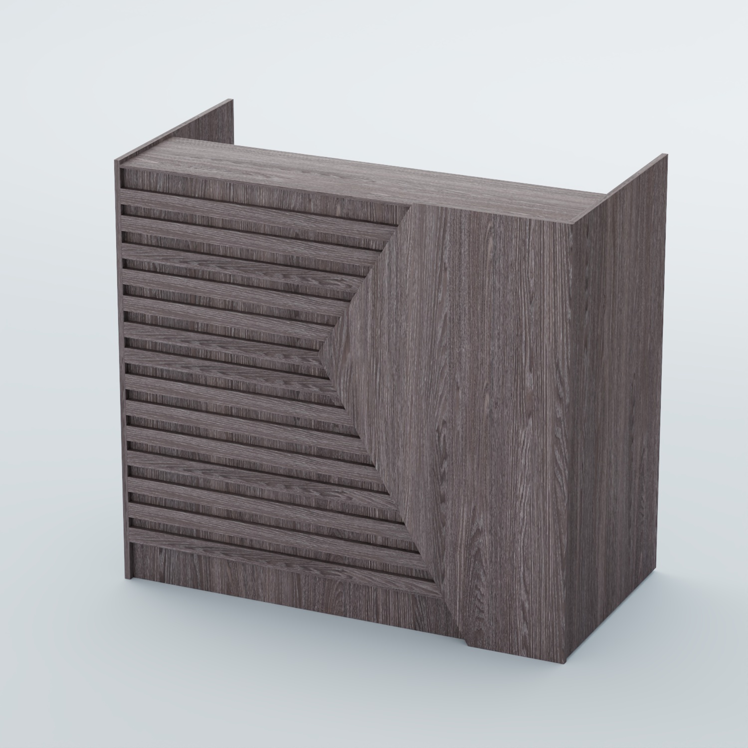 Ресепшен граунд №6Б Ясень Анкор темный