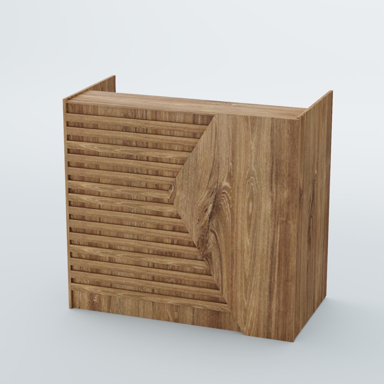 Ресепшен граунд №6Б Дуб Канзас коричневый