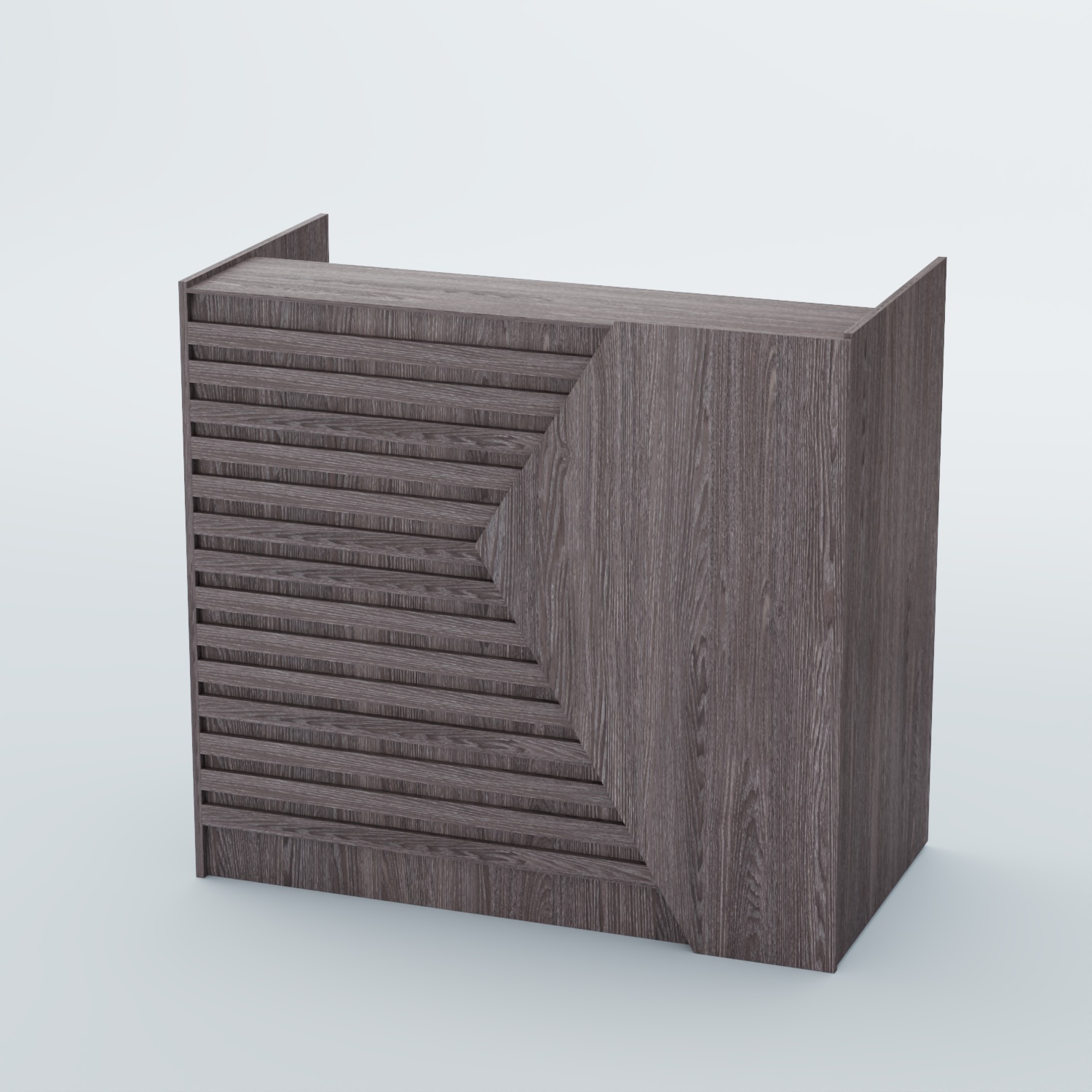 Ресепшен граунд №6Б Ясень Анкор темный