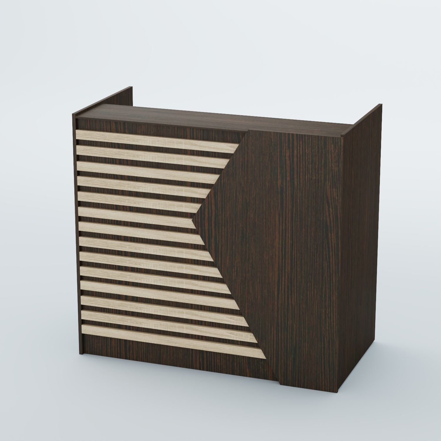 Ресепшен граунд №6Б Дуб Венге + Дуб Сонома