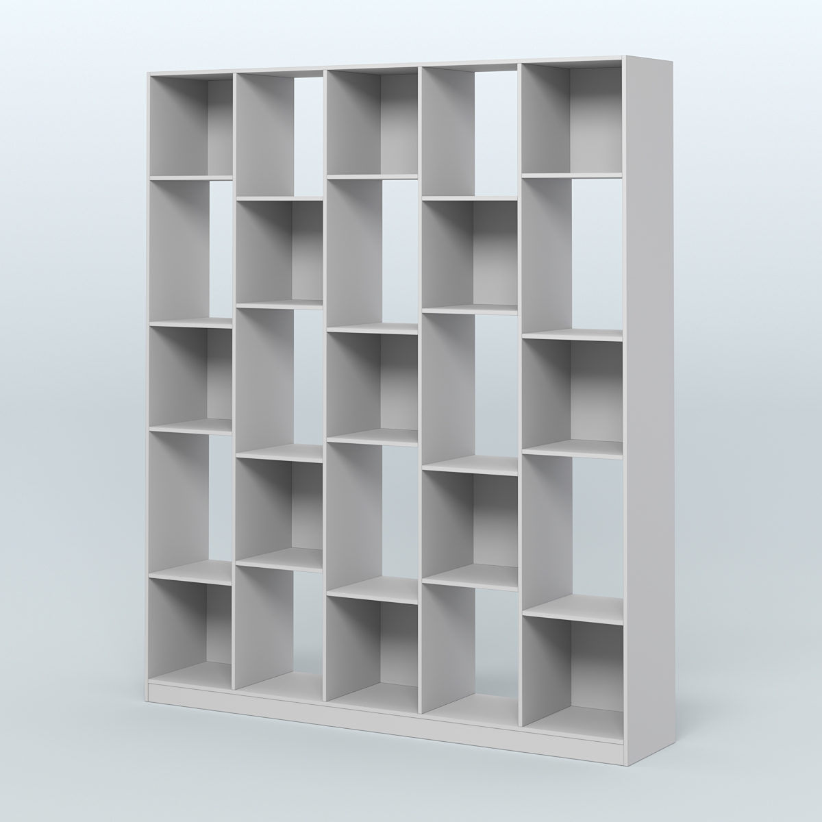 Стеллаж из ДСП серии ЛОФТ №13-1 Серый