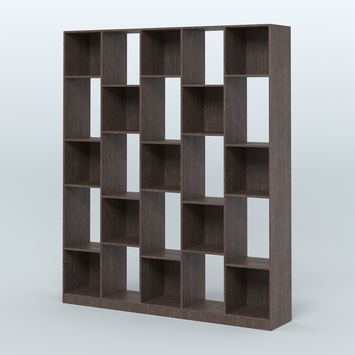 Стеллаж из ДСП серии ЛОФТ №13-1 Дуб Венге