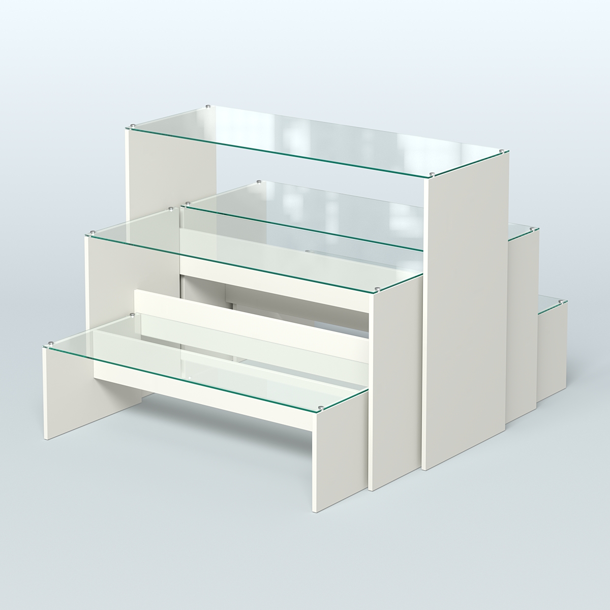 Подиум Матрешка №5б Белый