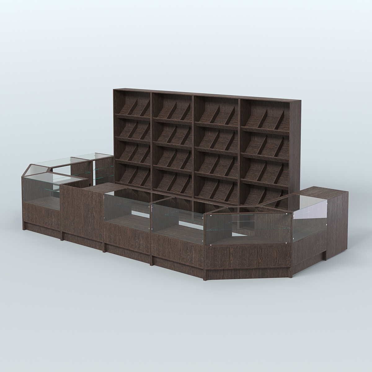 Торговый Островок "Эконом" №10 (11, 8 кв.м) Дуб Венге