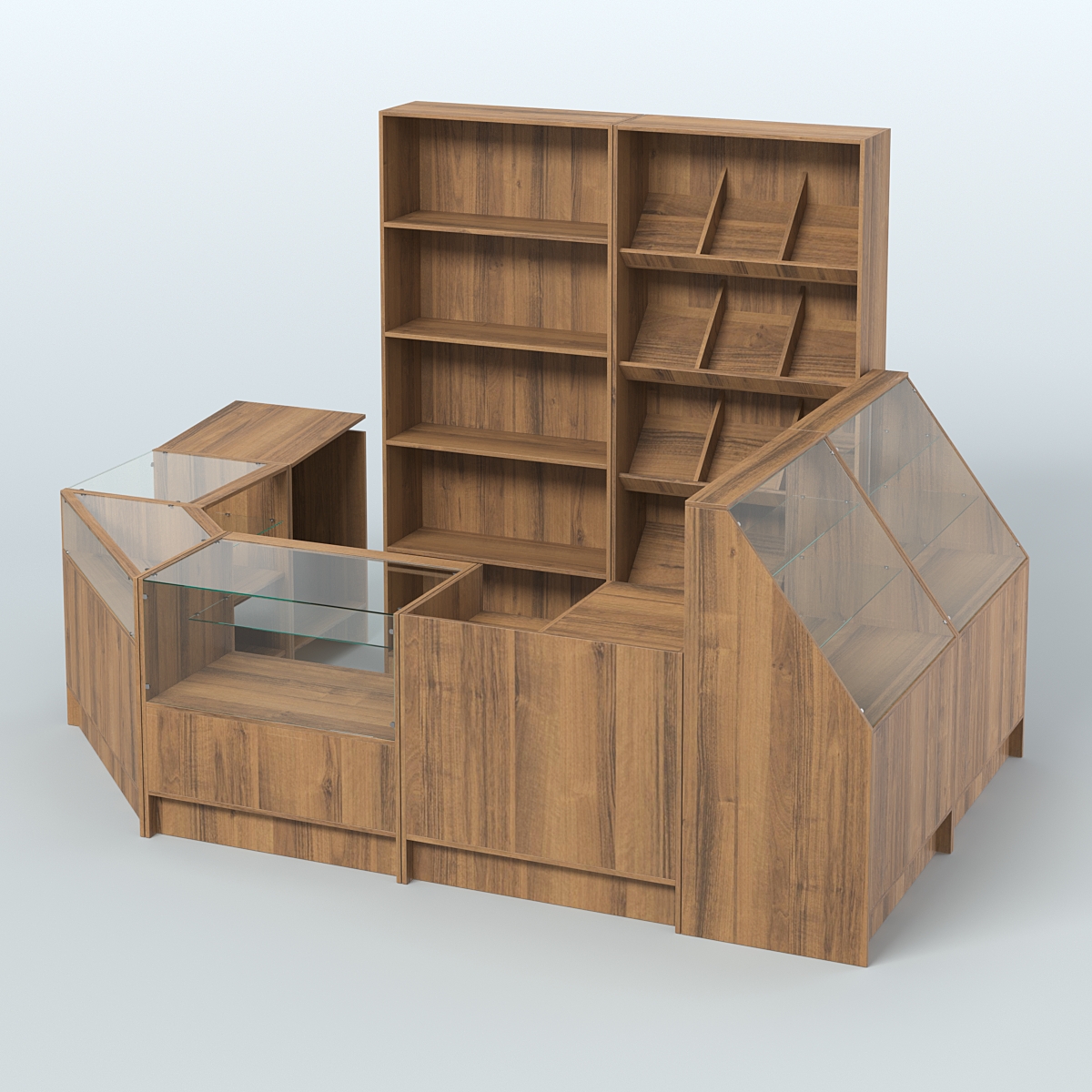 Торговый Островок "Эконом" №19 (6.24 кв.м) Орех