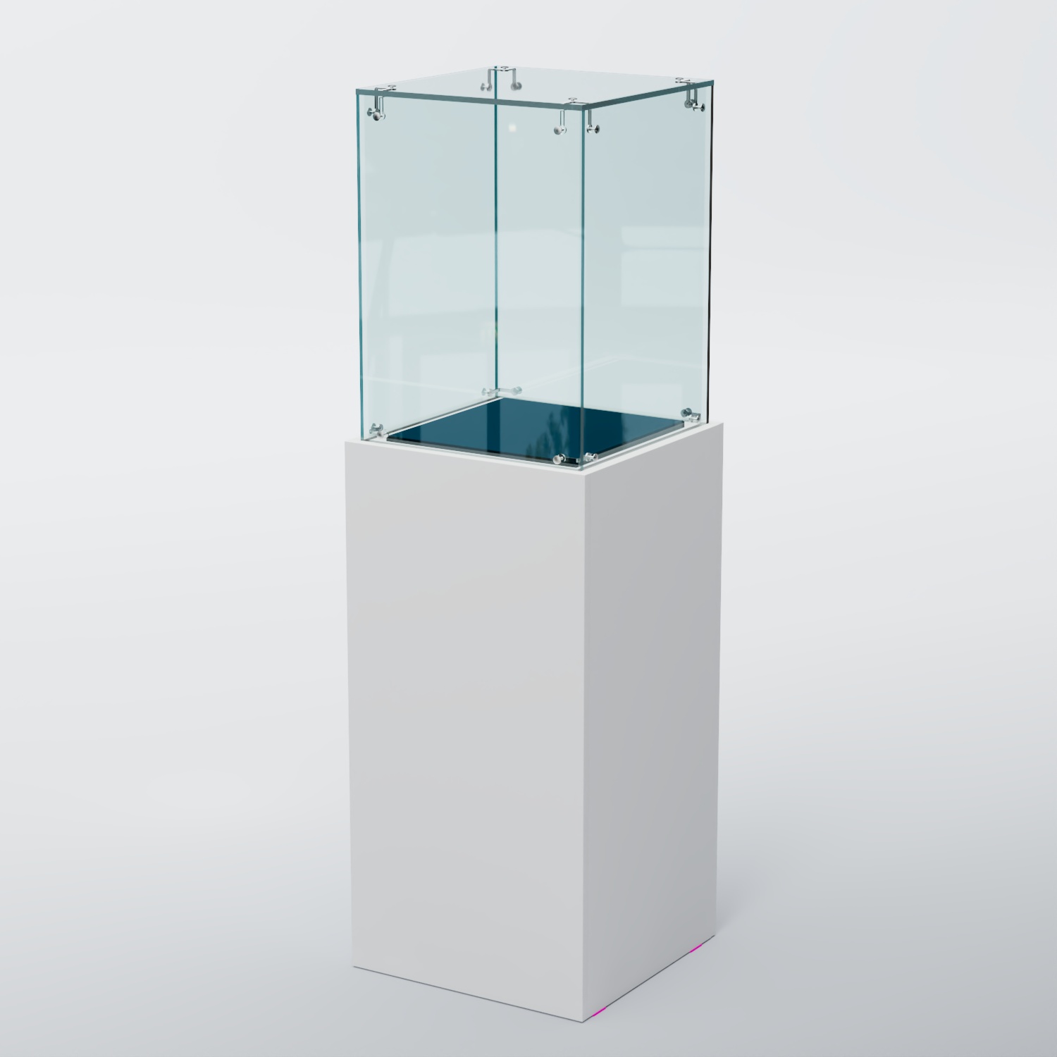 Витрина для музеев "Коллекция" №5 с подсветкой Белый