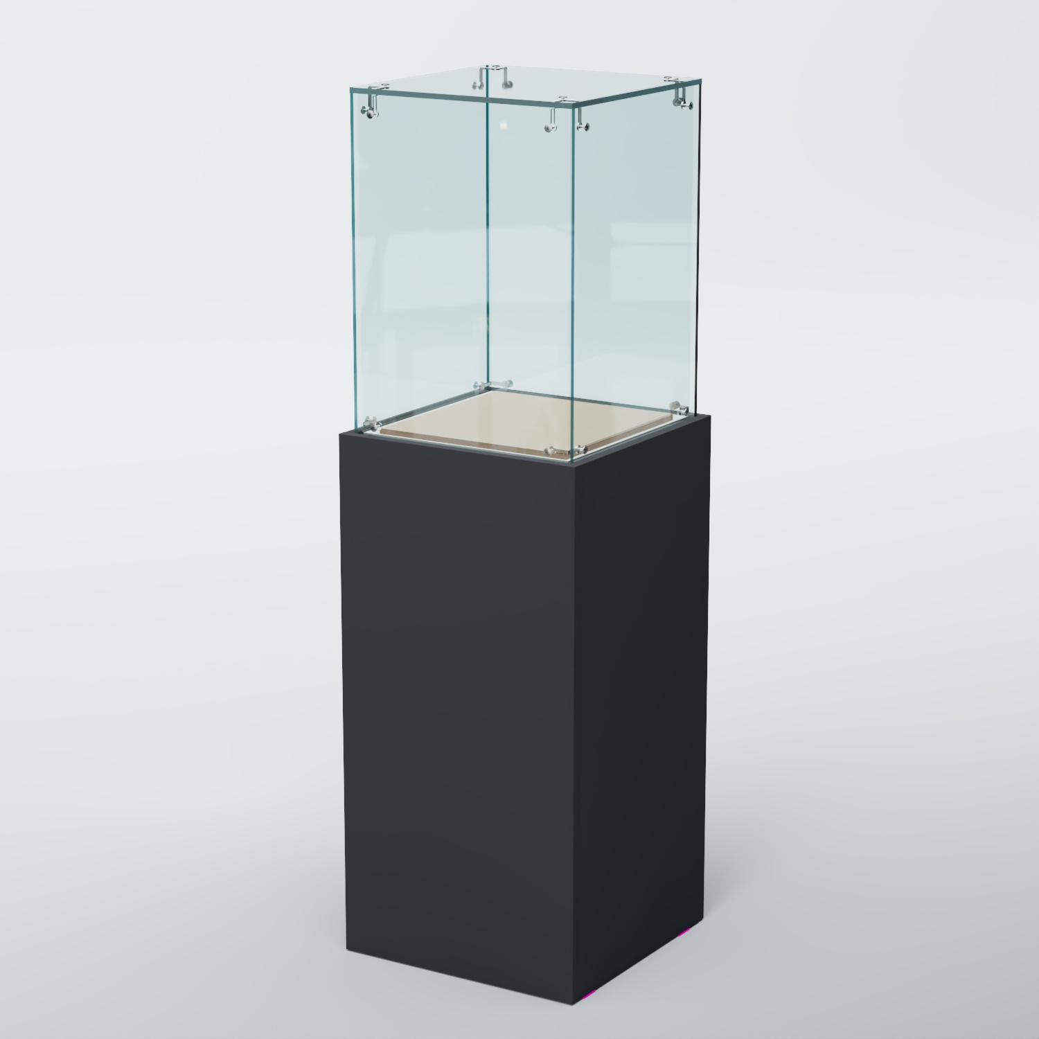 Витрина для музеев "Коллекция" №5 с подсветкой Антрацит