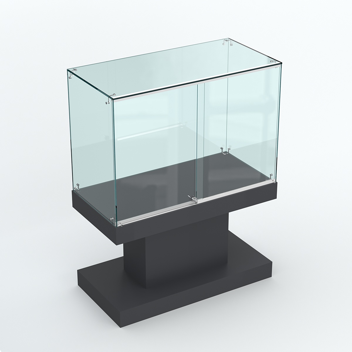 Островной прилавок №3 Антрацит