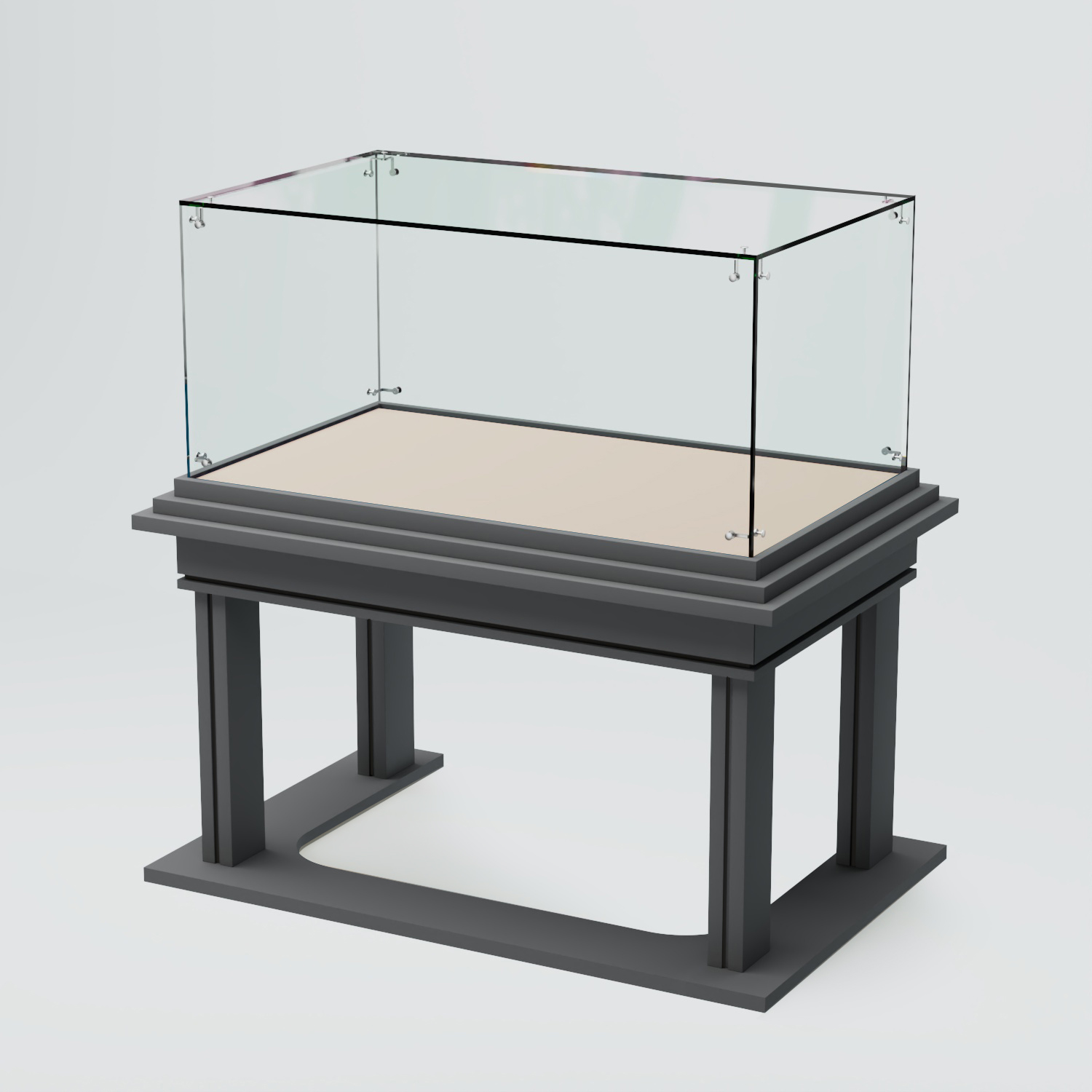 Витрина для музеев "Коллекция" №21 Темно-Серый