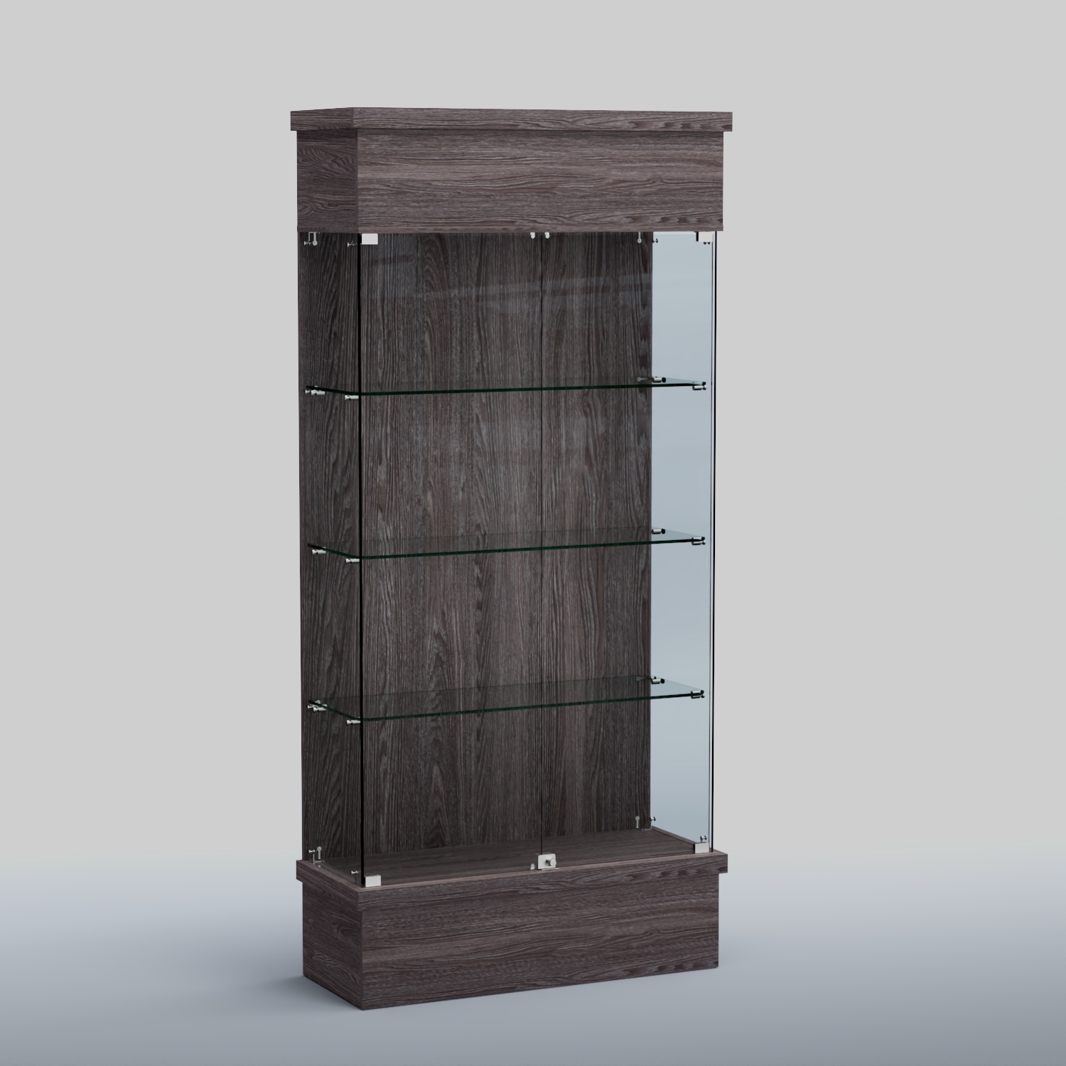 Витрина ФЕЛИКС №2-1000 Ясень Анкор темный