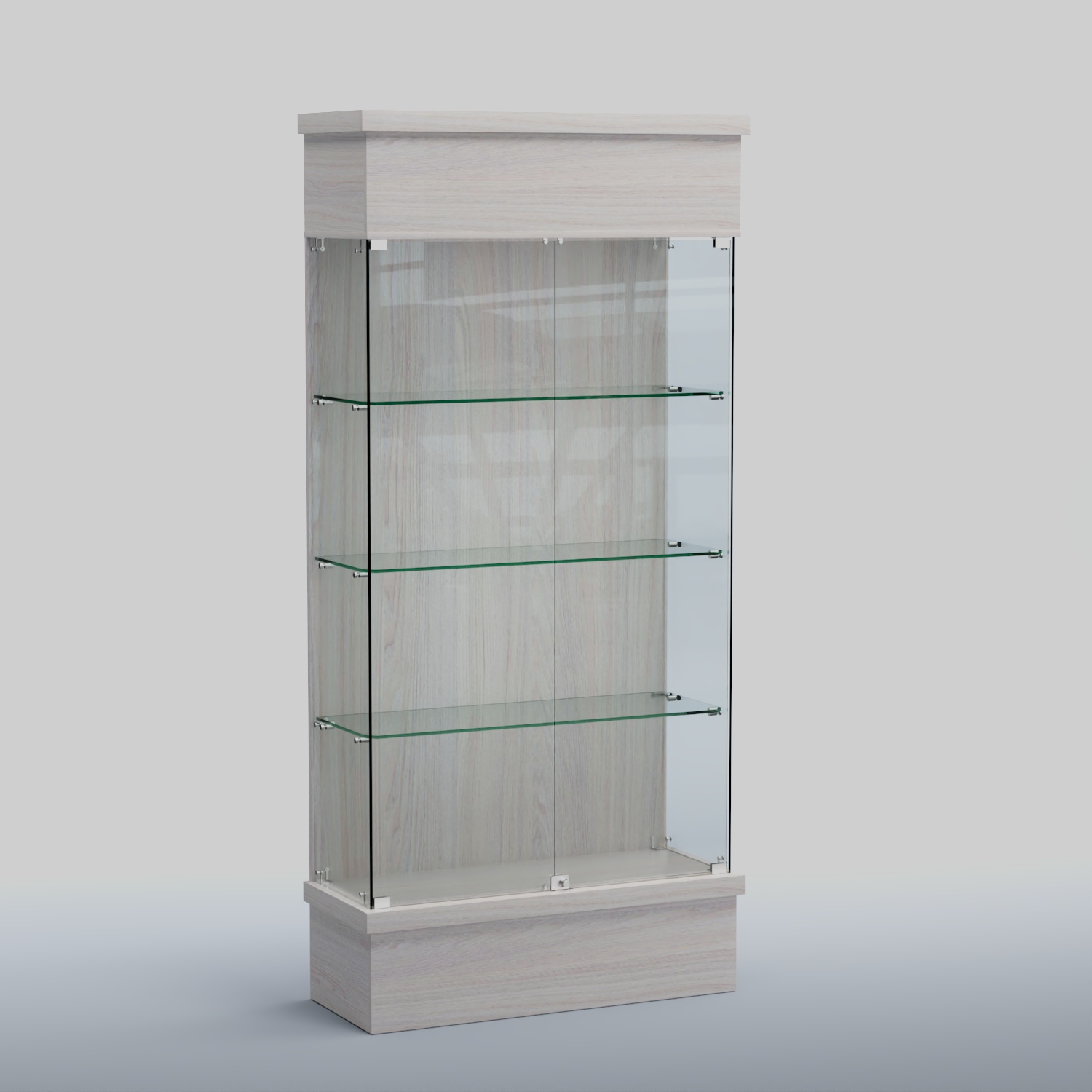 Витрина ФЕЛИКС №2-1000 Ясень Анкор светлый