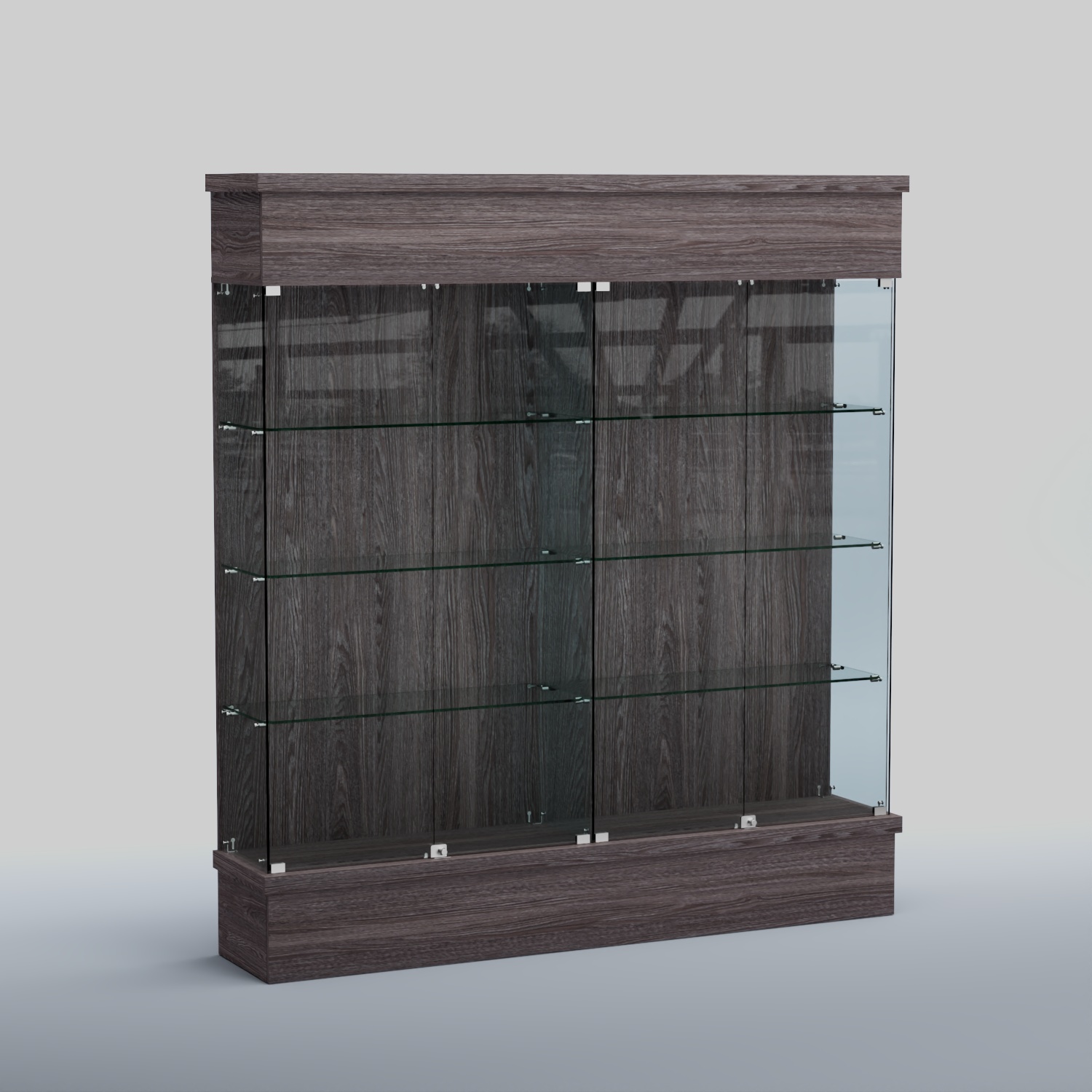 Витрина ФЕЛИКС №2-2000 Ясень Анкор темный