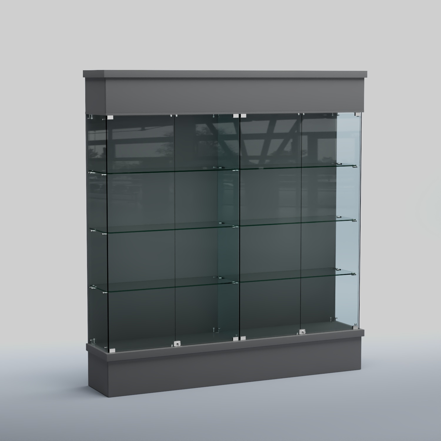 Витрина ФЕЛИКС №2-2000 Темно-Серый