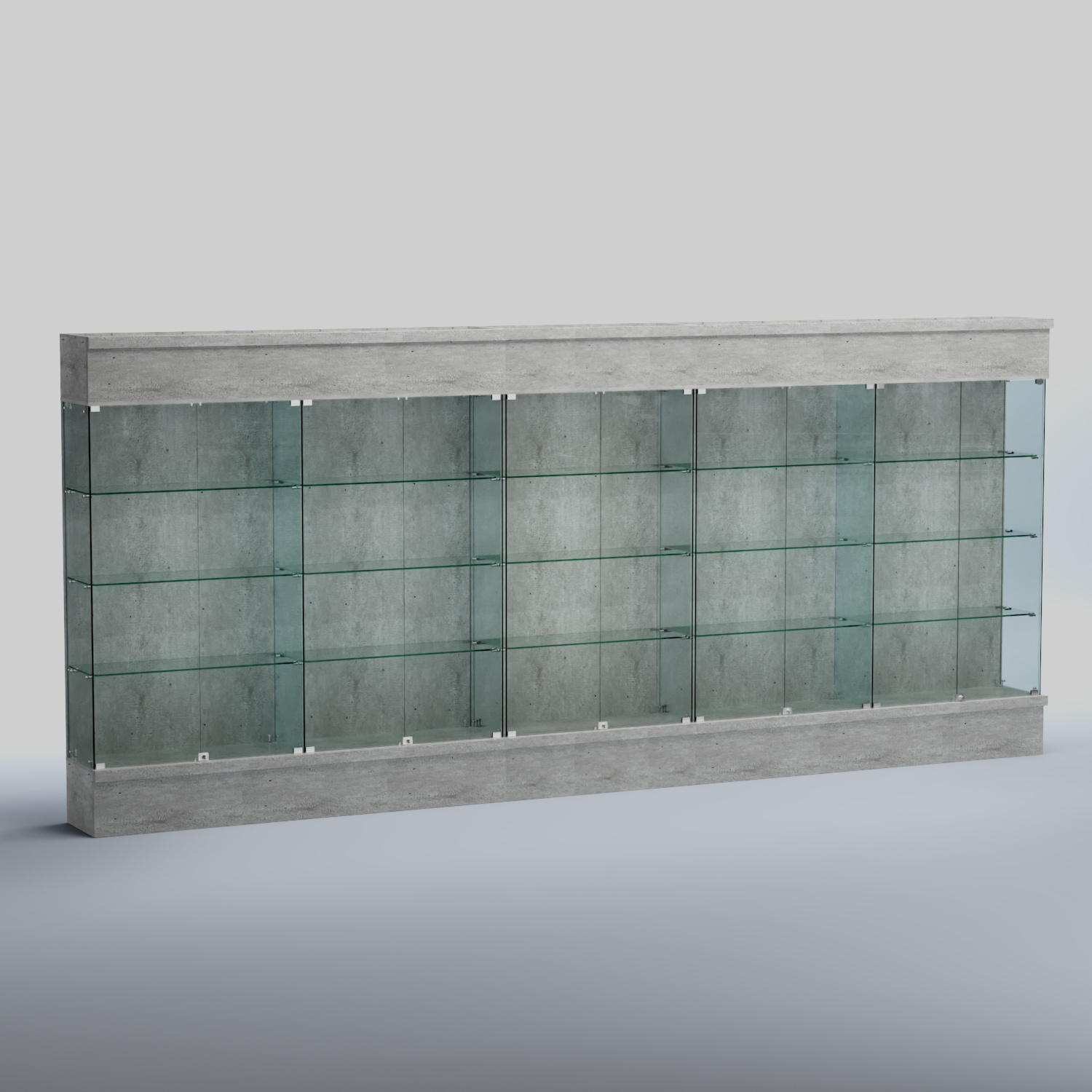 Витрина ФЕЛИКС №2-5000 Метрополитан Грей