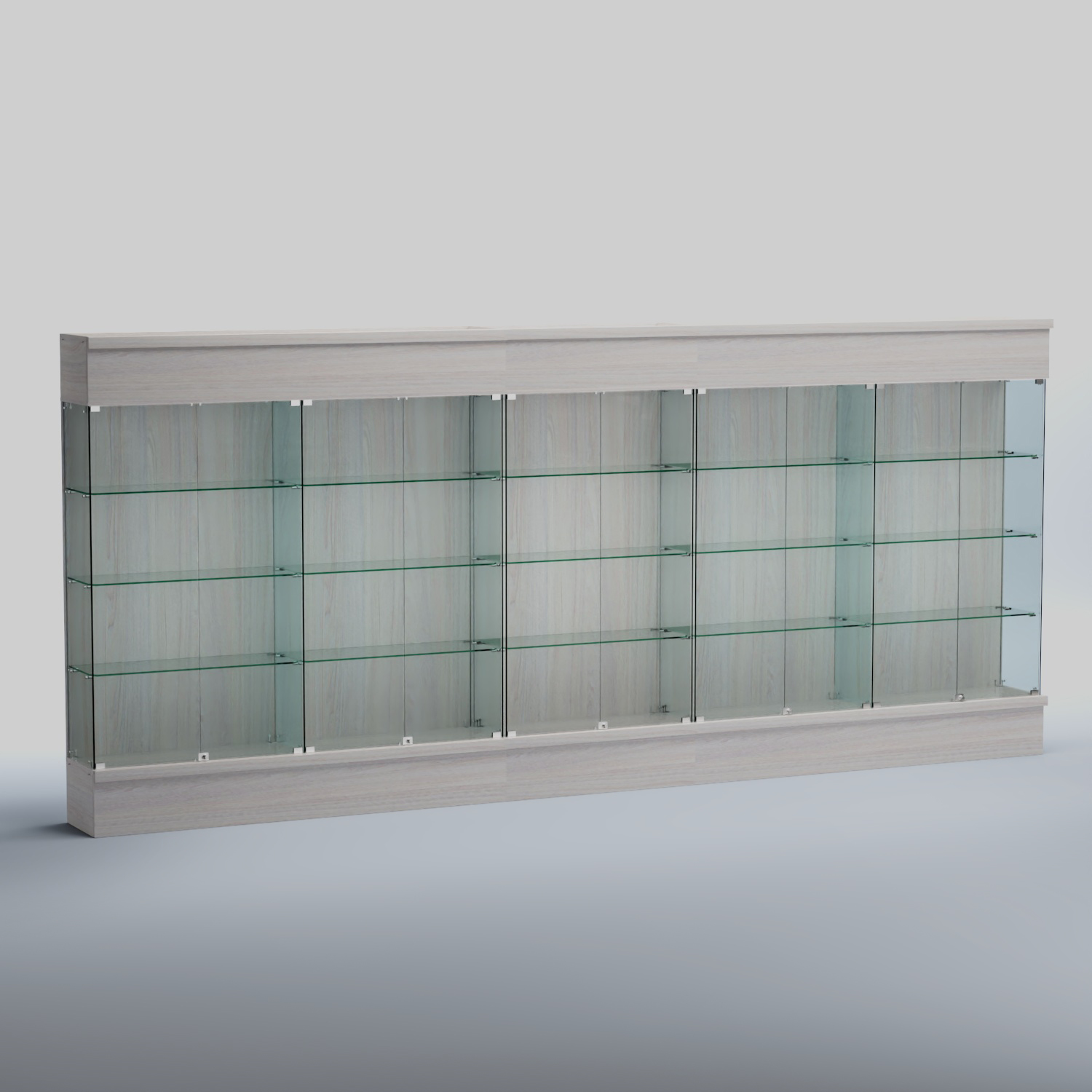 Витрина ФЕЛИКС №2-5000 Ясень Анкор светлый