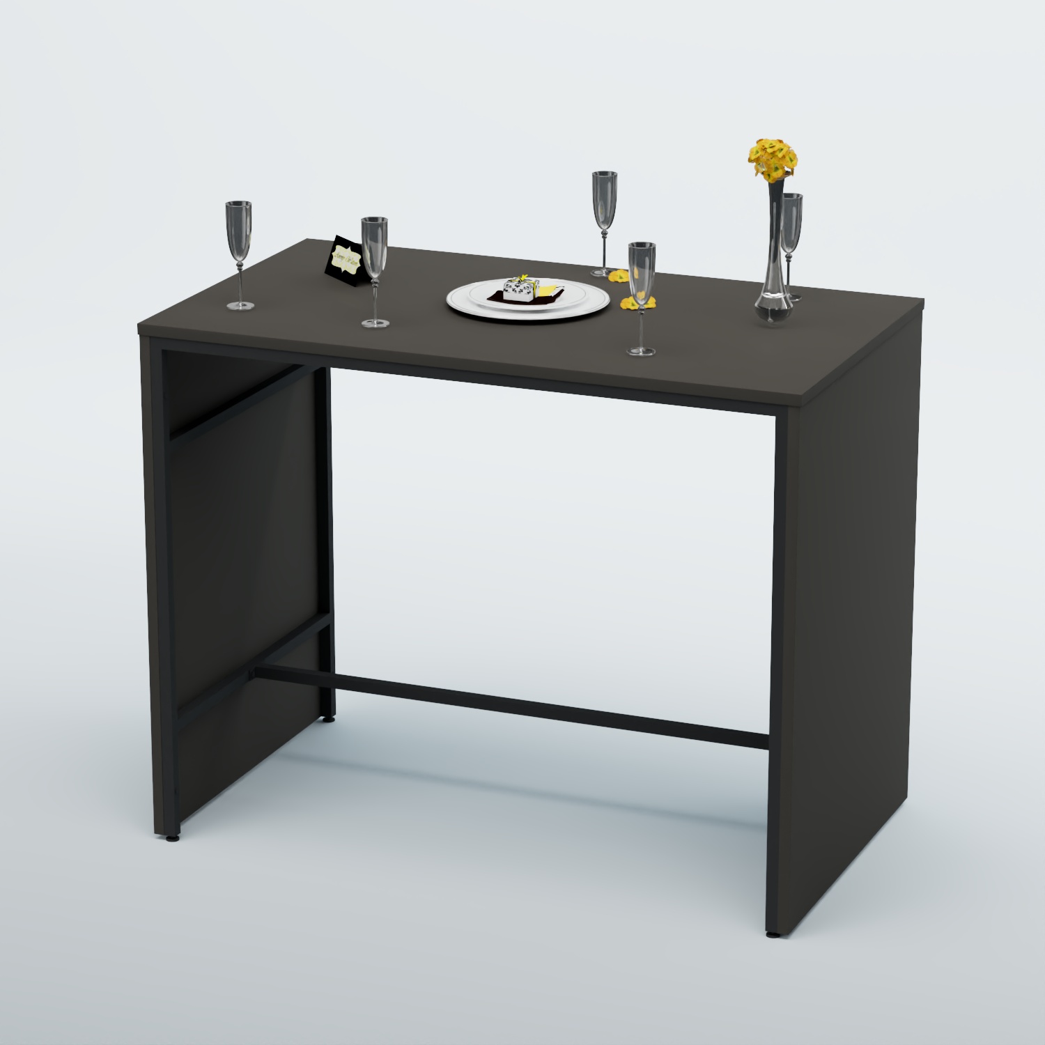 Барный стол "Кофе-брейк" №3 Черный