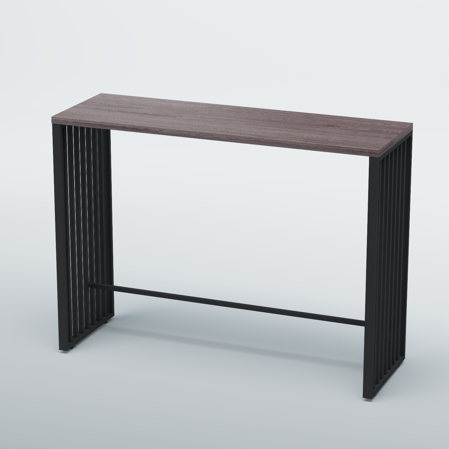 Барный стол "Кофе-брейк" №7 Ясень Анкор темный