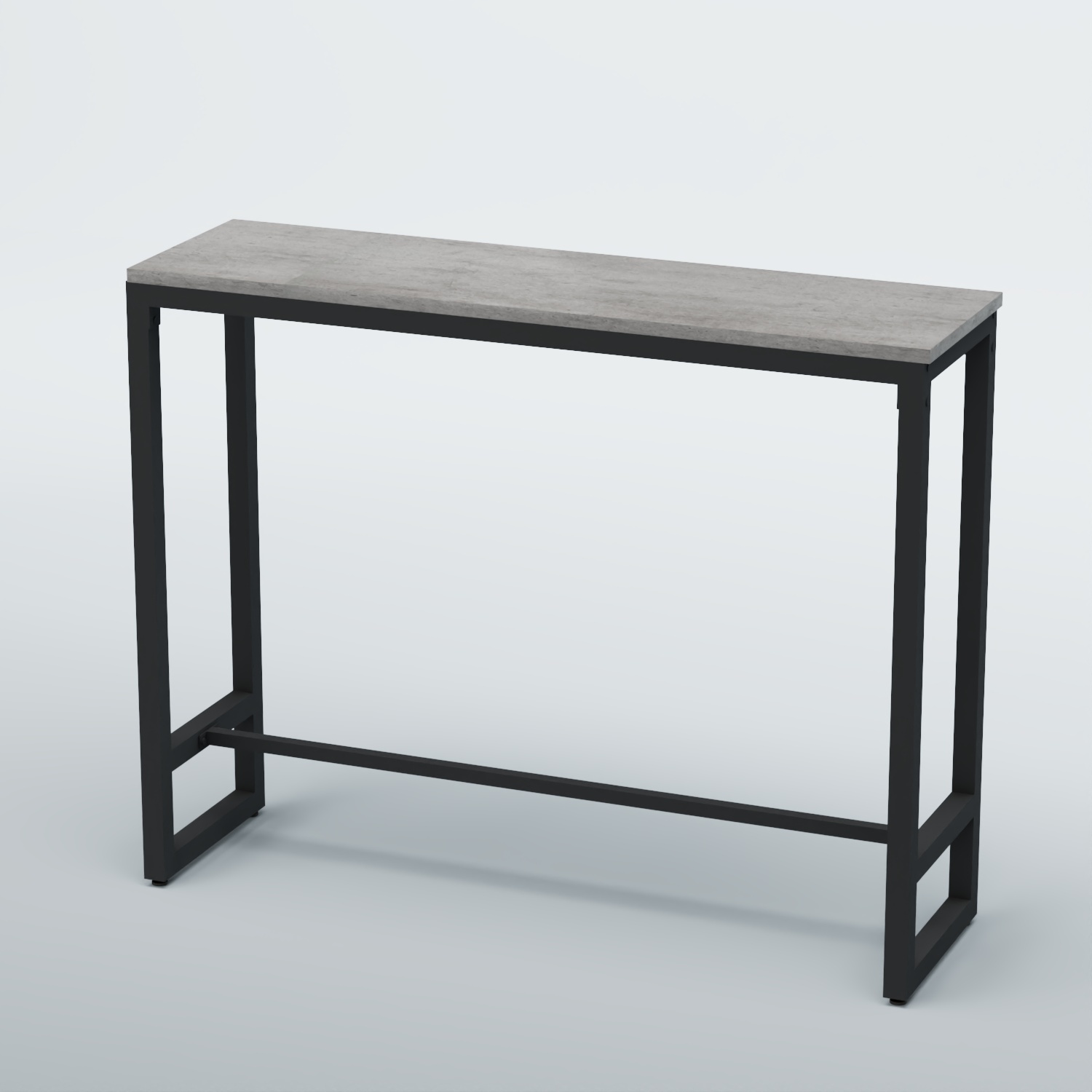 Барный стол "Кофе-брейк" №9 Бетон Чикаго светло-серый F186 ST9