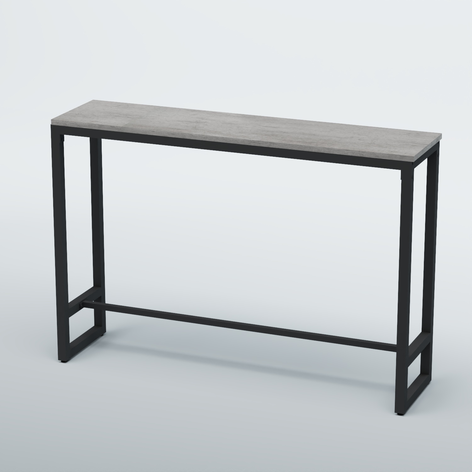 Барный стол "Кофе-брейк" №10 Бетон Чикаго светло-серый F186 ST9