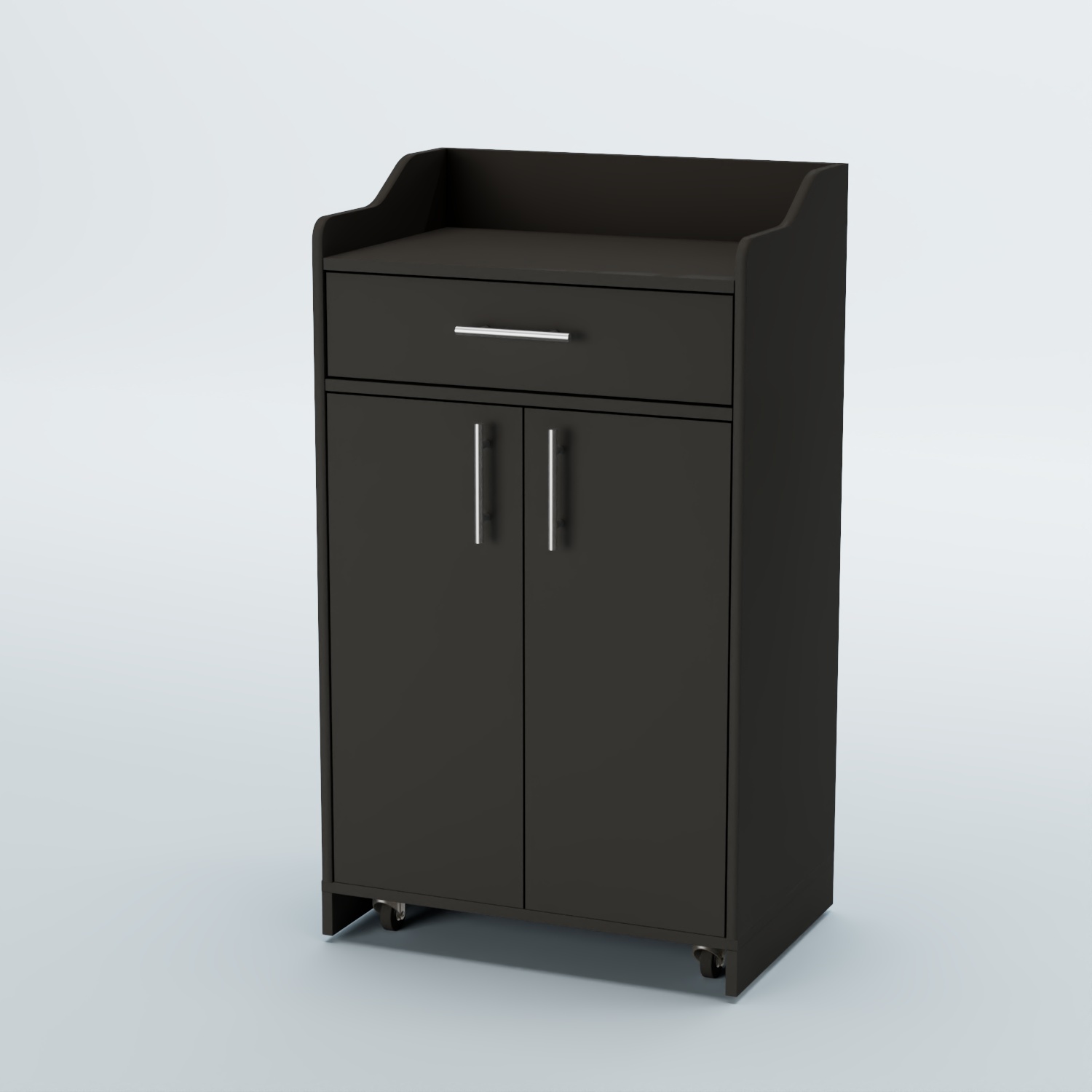 Стойка официанта "Бармен" №5-П передвижная Черный