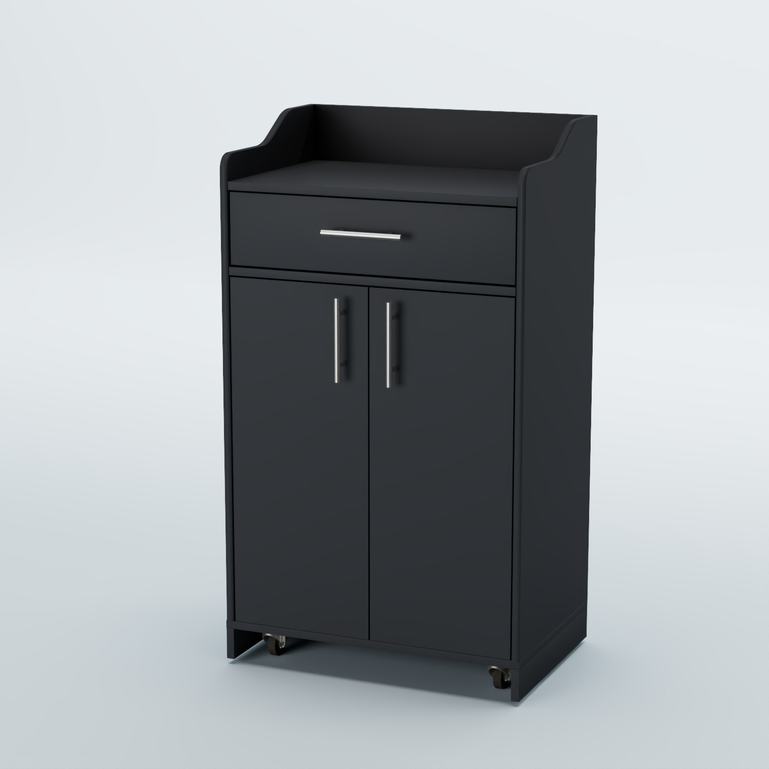 Стойка официанта "Бармен" №5-П передвижная Антрацит