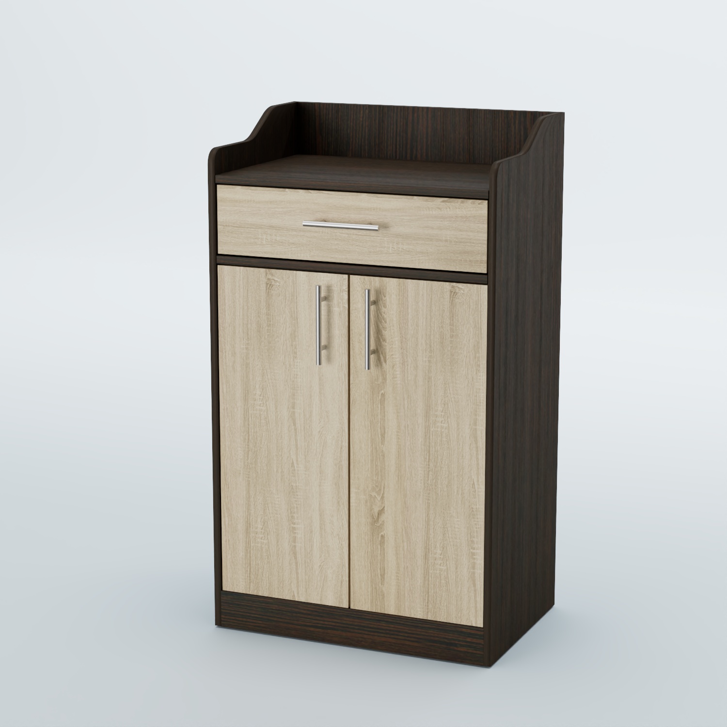 Стойка официанта "Бармен" №5 Дуб Венге + Дуб Сонома