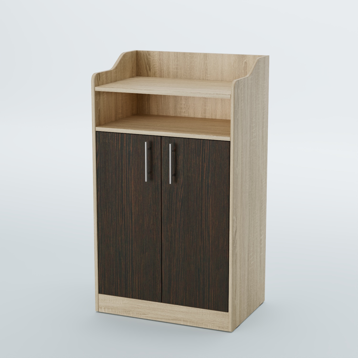 Стойка официанта "Бармен" №4 Дуб Сонома + Дуб Венге