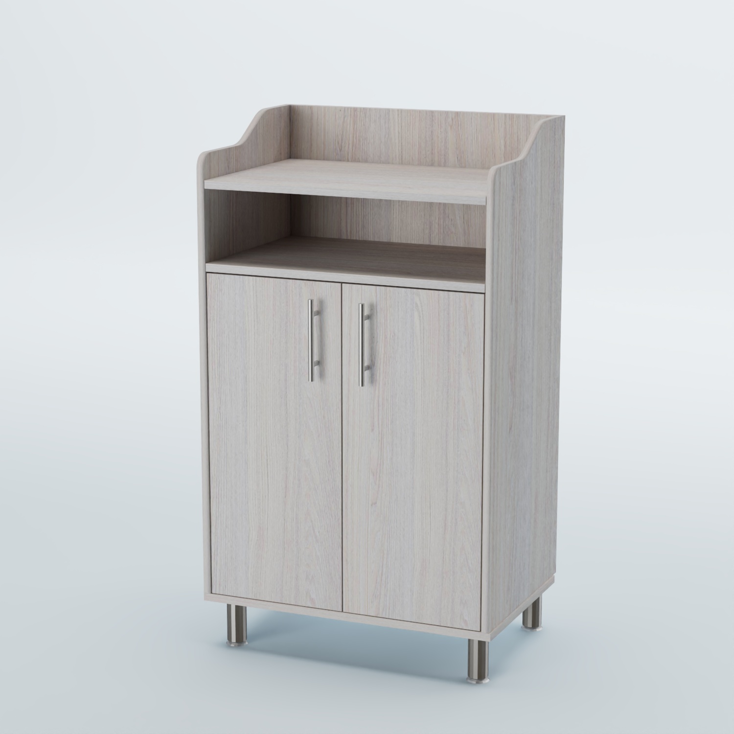 Стойка официанта "Бармен" №4-Н на ножках Ясень Анкор светлый