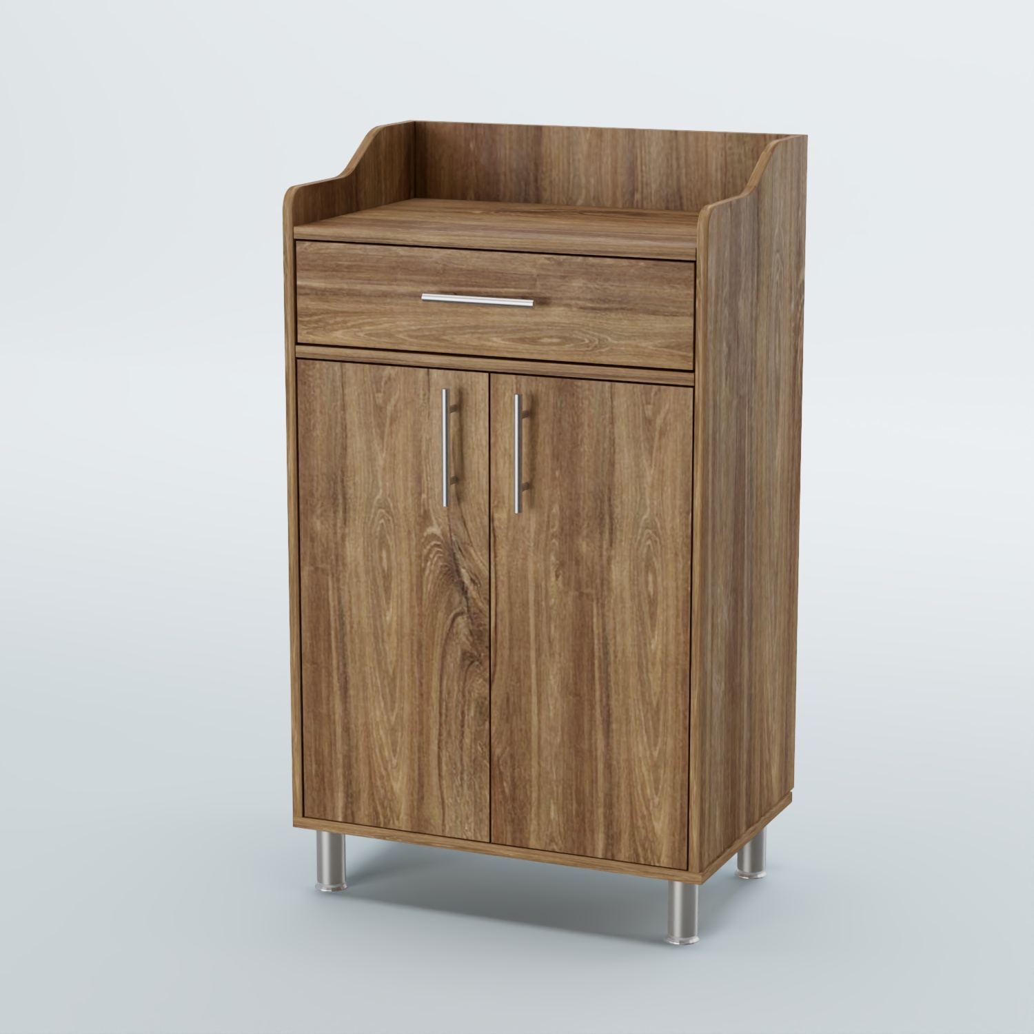 Стойка официанта "Бармен" №5-Н на ножках Дуб Канзас коричневый