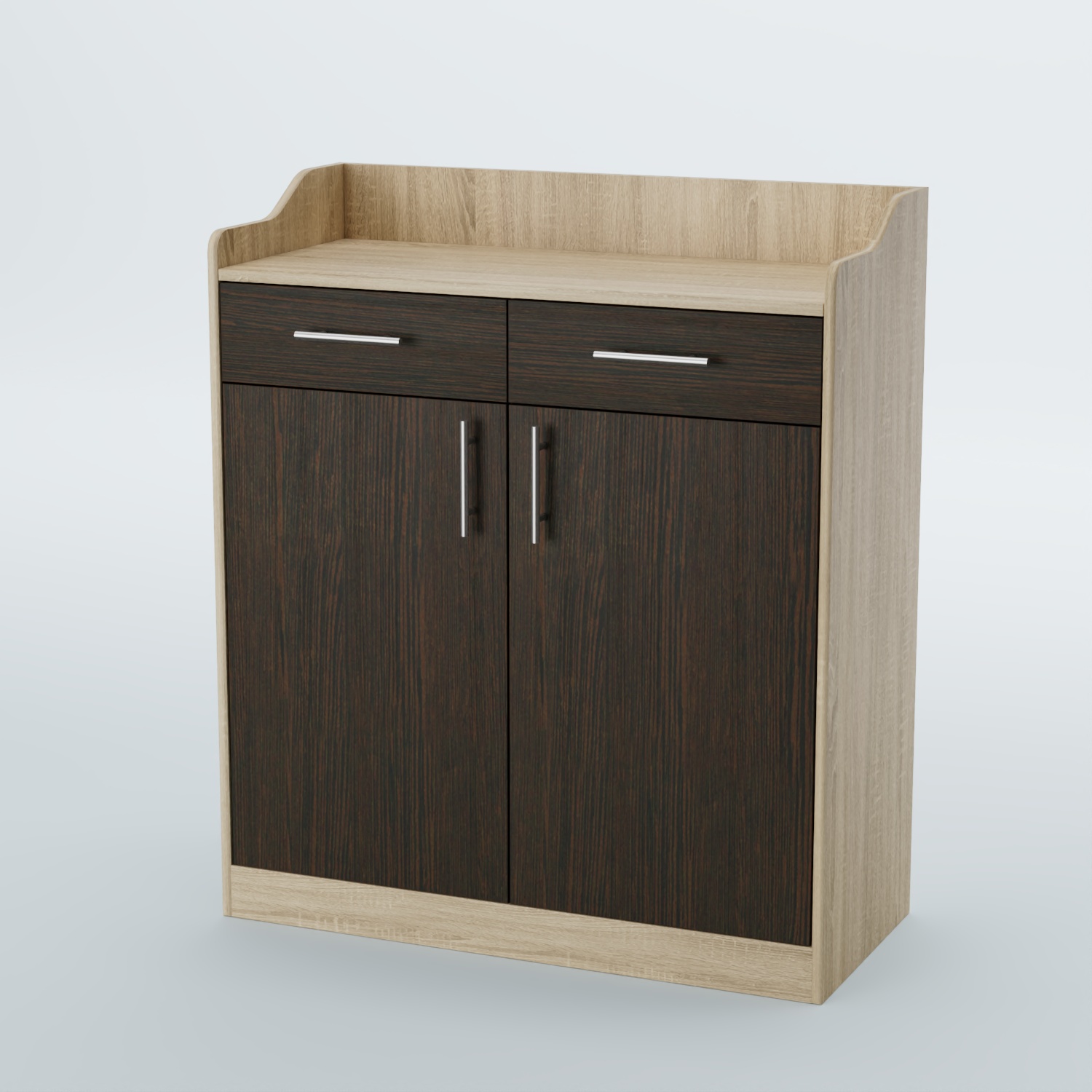 Стойка официанта "Бармен" №6 Дуб Сонома + Дуб Венге