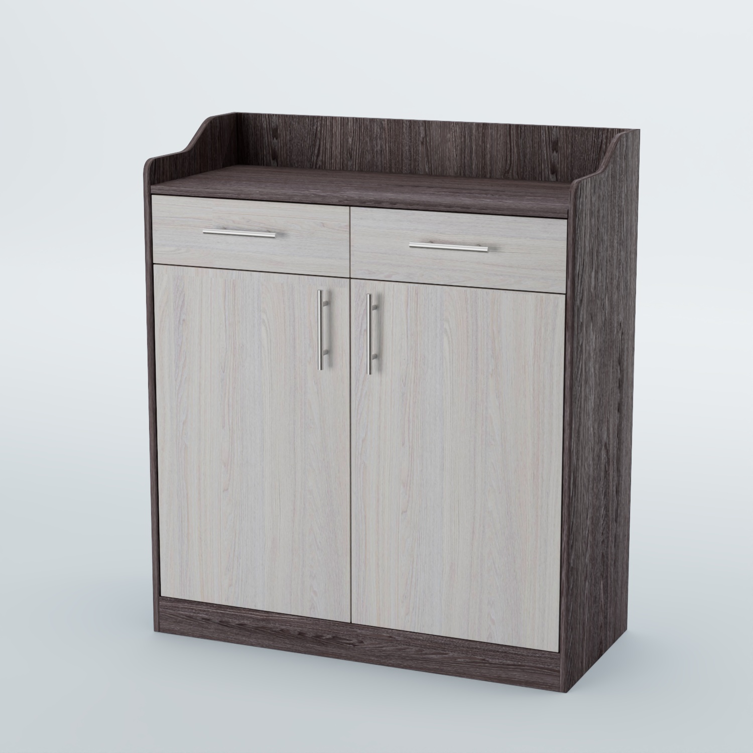 Стойка официанта "Бармен" №6 Ясень Анкор темный + Ясень Анкор светлый