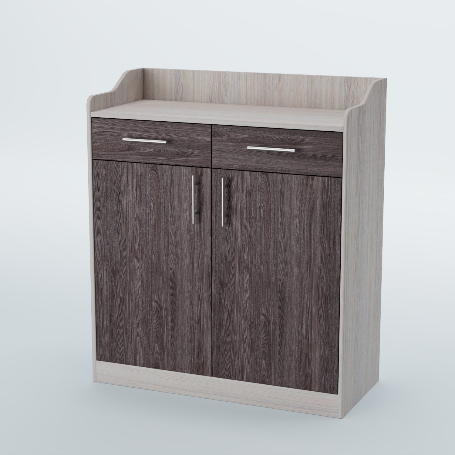 Стойка официанта "Бармен" №6 Ясень Анкор светлый + Ясень Анкор темный