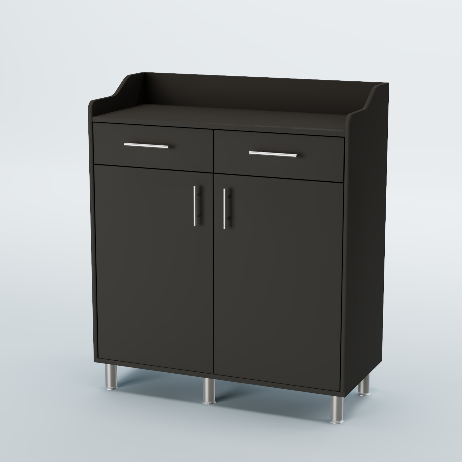 Стойка официанта "Бармен" №6-Н на ножках Черный