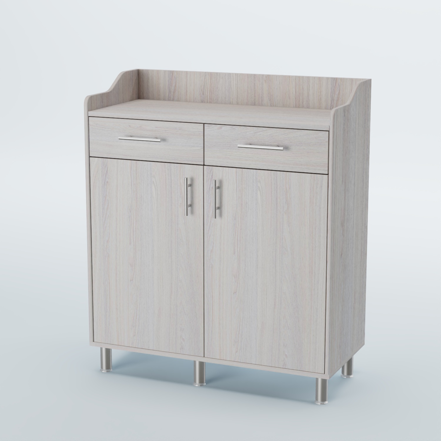 Стойка официанта "Бармен" №6-Н на ножках Ясень Анкор светлый