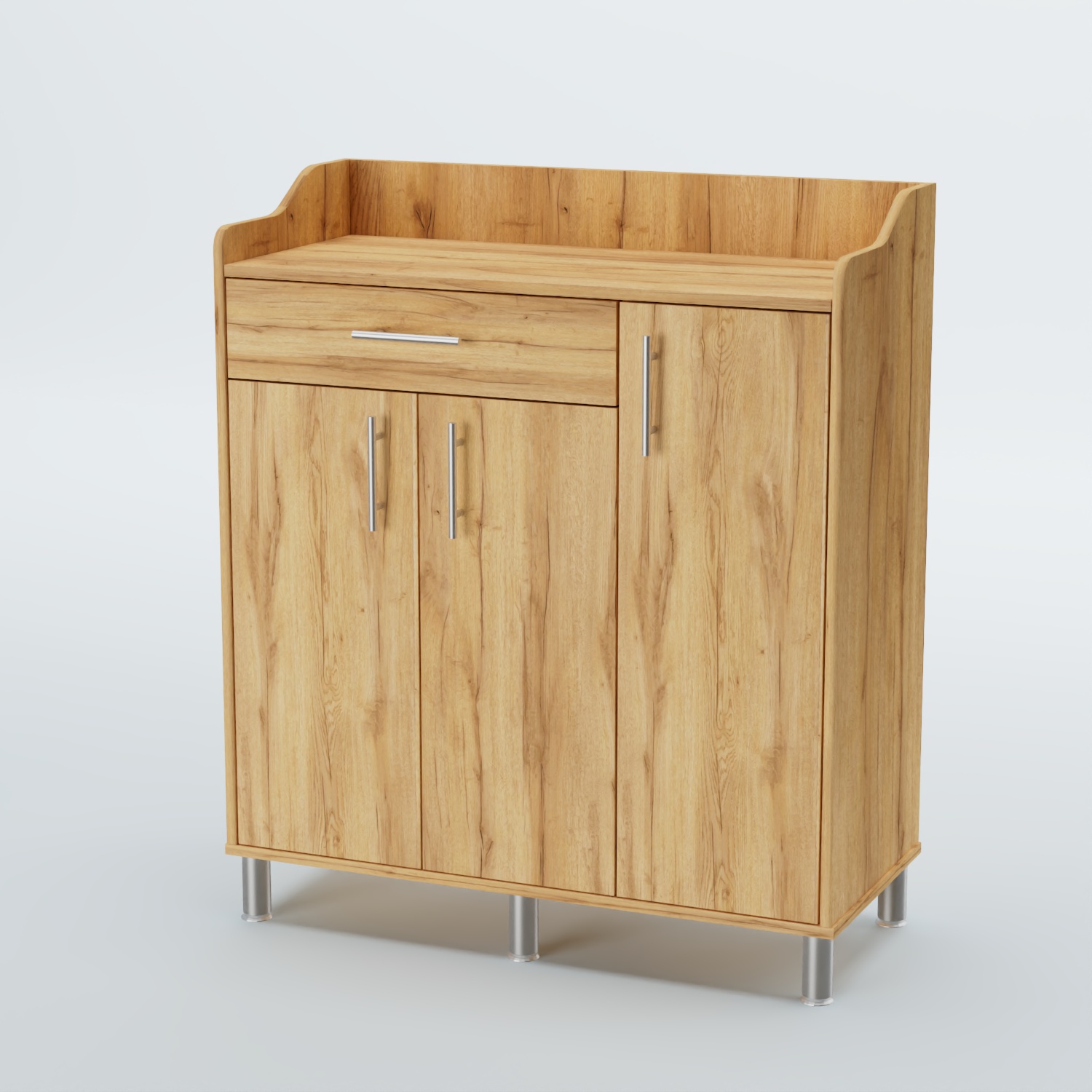 Стойка официанта "Бармен" №7-Н на ножках Дуб Золотистый