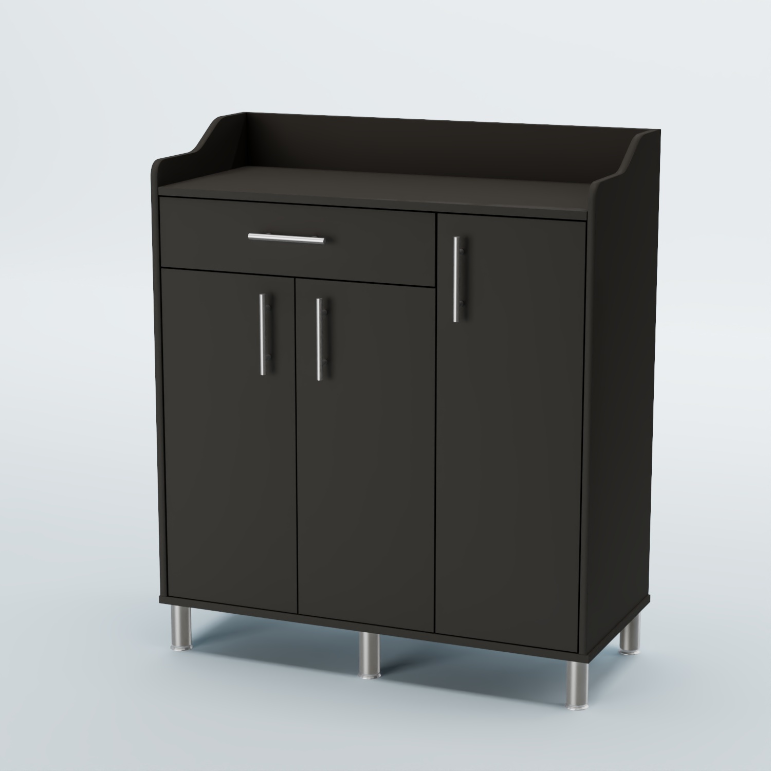 Стойка официанта "Бармен" №7-Н на ножках Черный