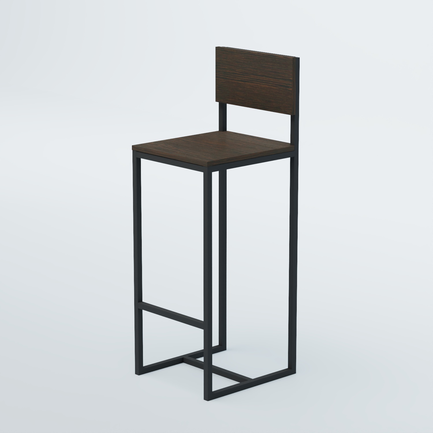 Барный стул "Кофе-брейк" №1 Дуб Венге