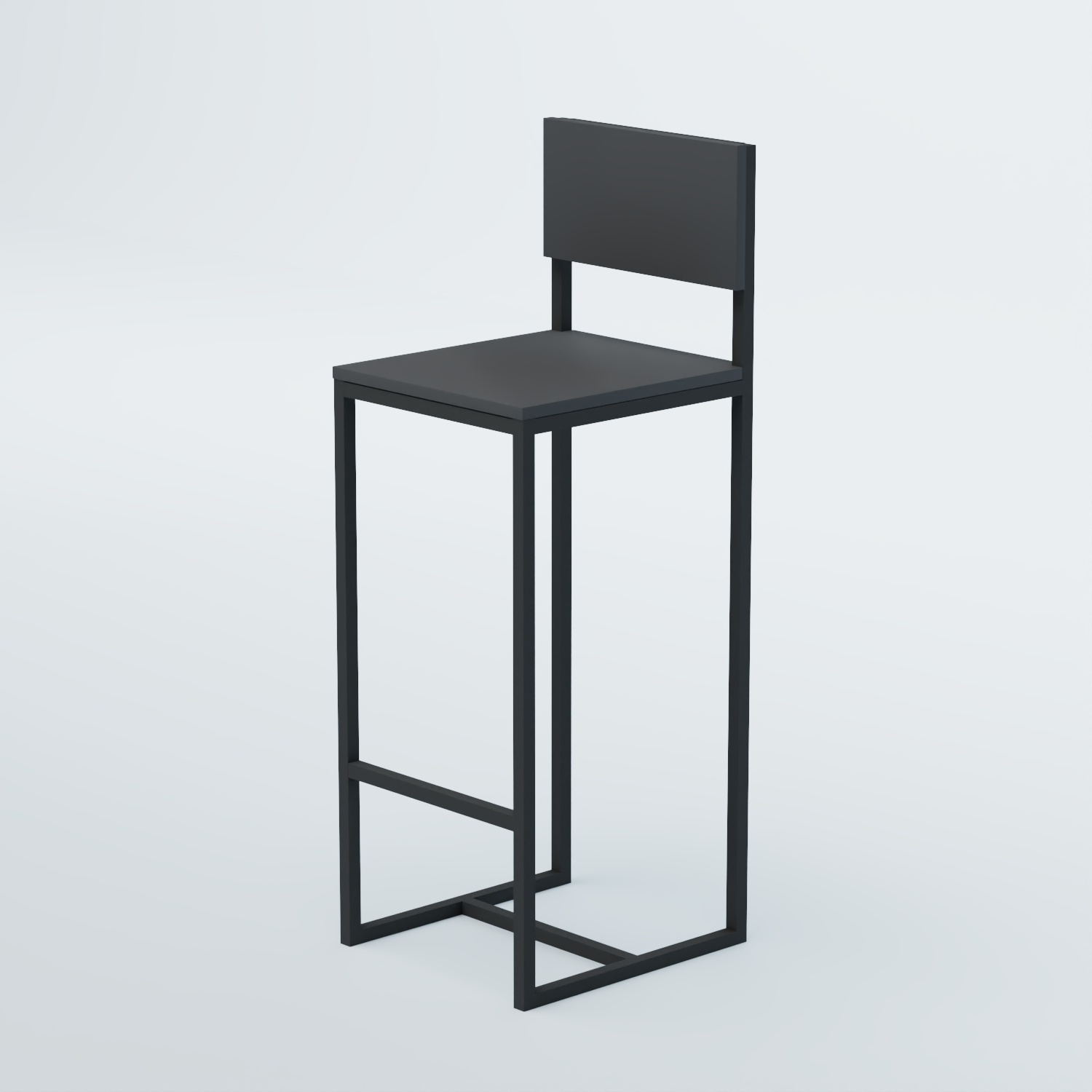 Барный стул "Кофе-брейк" №1 Антрацит