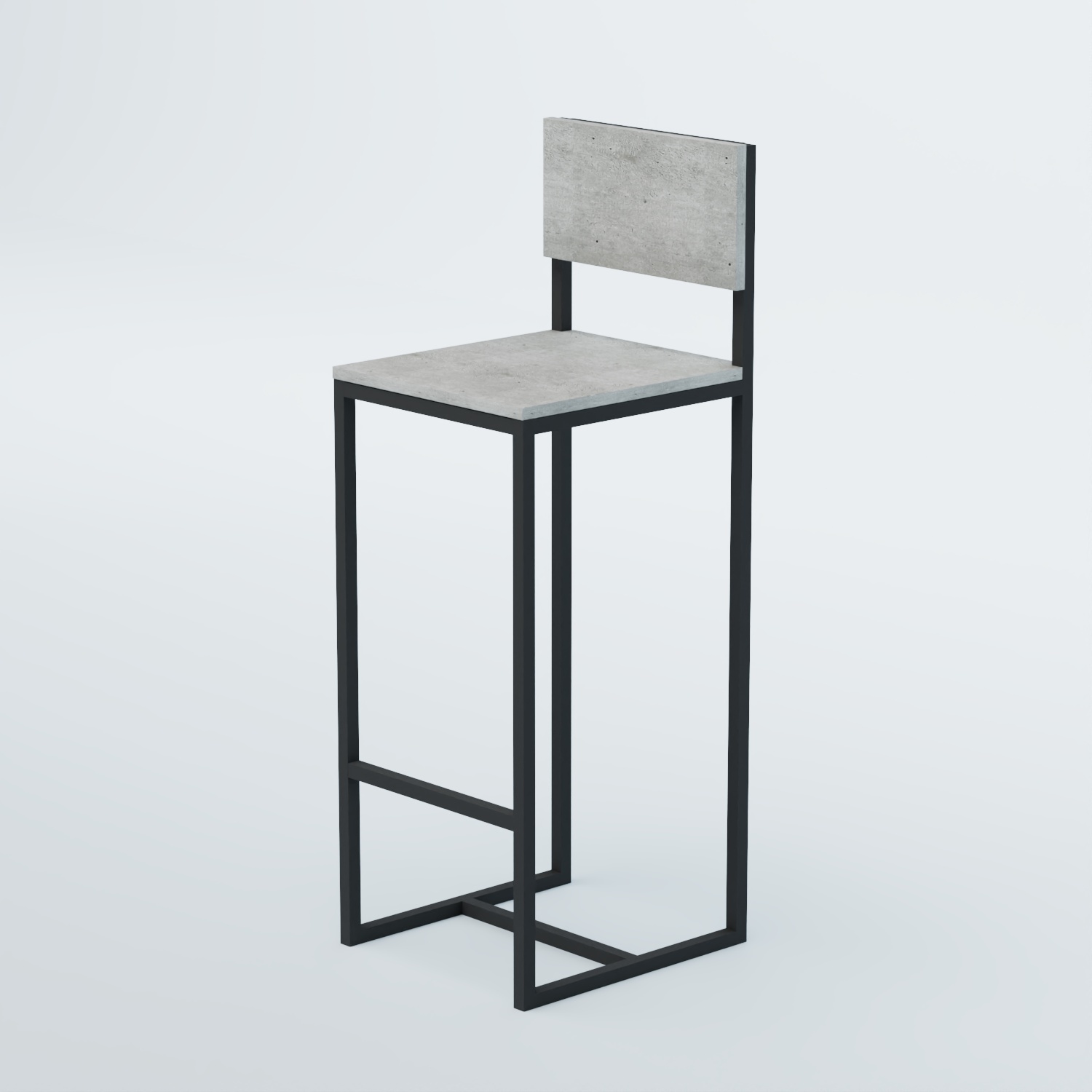 Барный стул "Кофе-брейк" №1 Метрополитан Грей